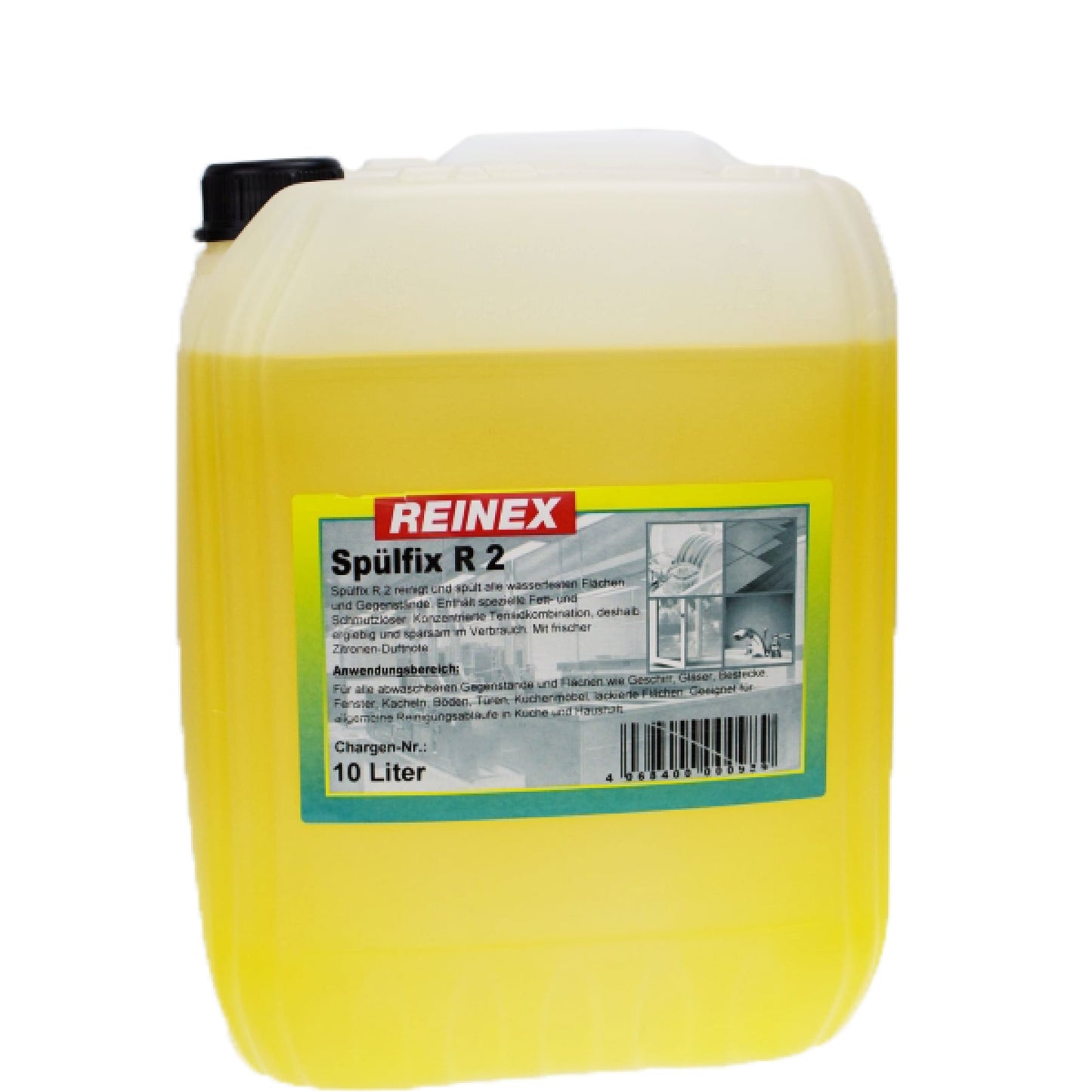 REINEX SpülFix Citro Geschirrspülmittel, 10 Liter