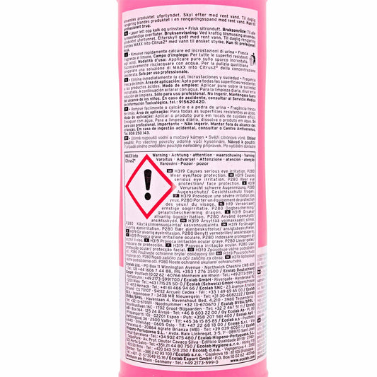 ECOLAB MAXX Into Citrus 2* Hochleistungs-Sanitärreinger