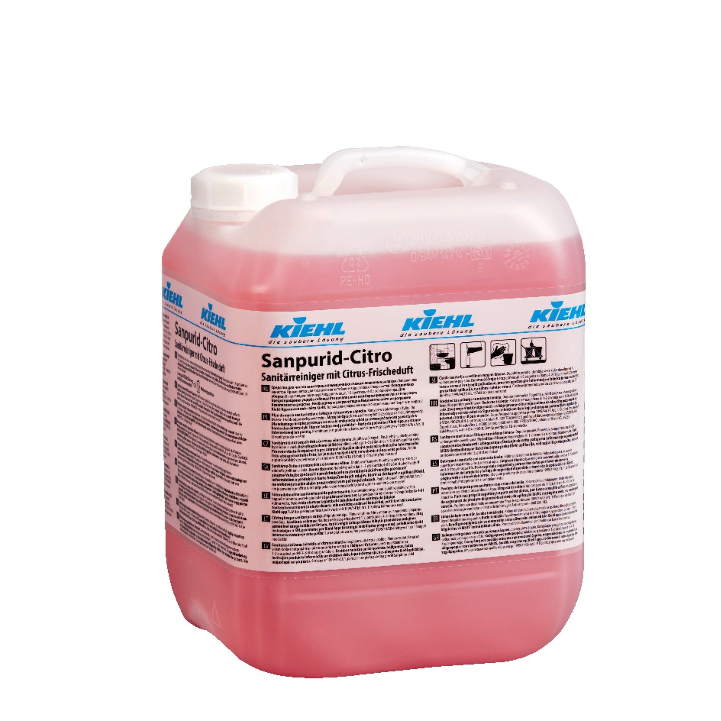 Kiehl Sanpurid-Citro Sanitärreiniger mit Citrus-Frischeduft 10 L
