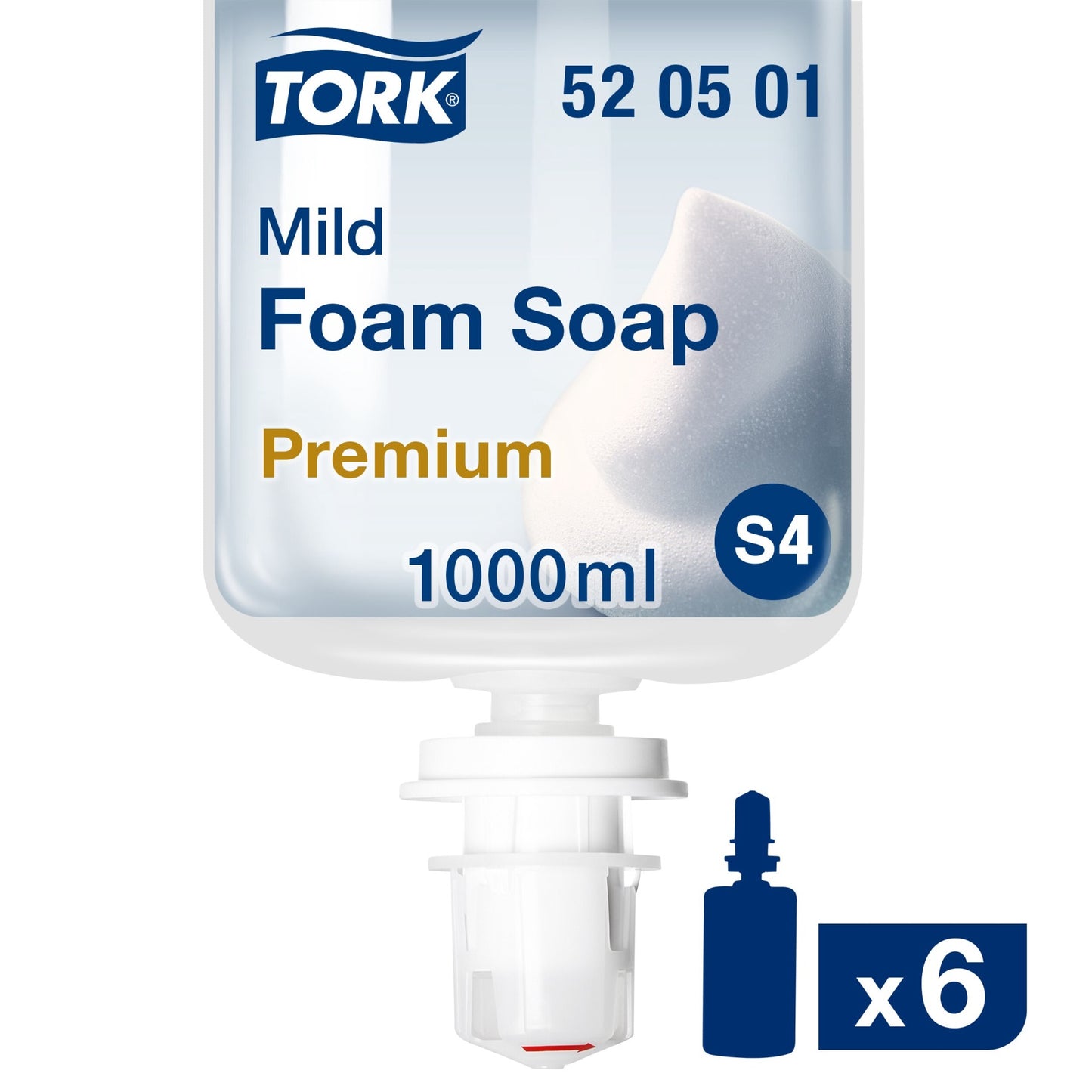 Tork S4 Mild Premium Schaumseife 1000 ml, Handseife