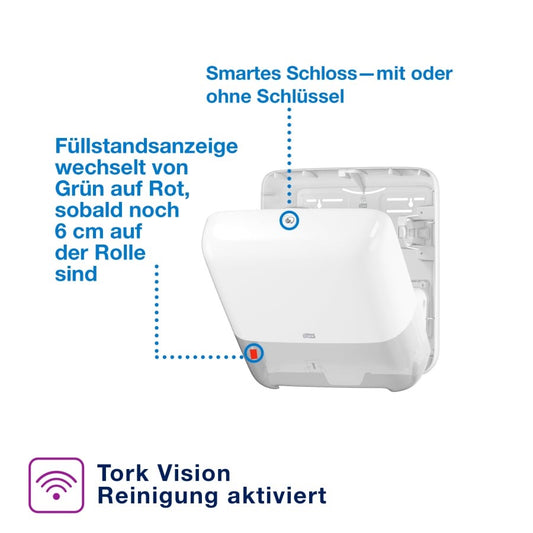 Tork Matic® Elevation Rollenhandtuchspender, H1