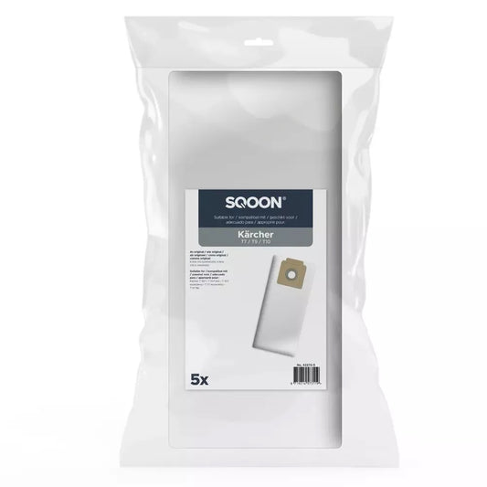 SQOON® Staubsaugerbeutel passend für Karcher T7 / T9 / T10 3-D