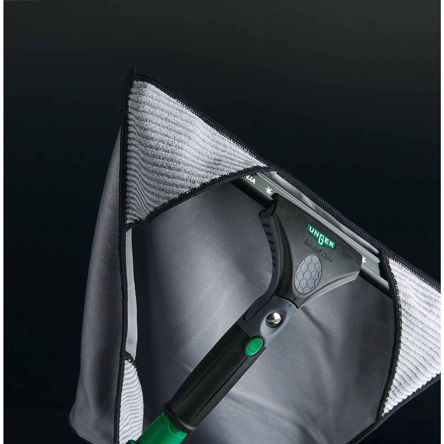 UNGER ErgoTec Ninja 4-in-1 Set Advanced , Glasreinigung AKN12