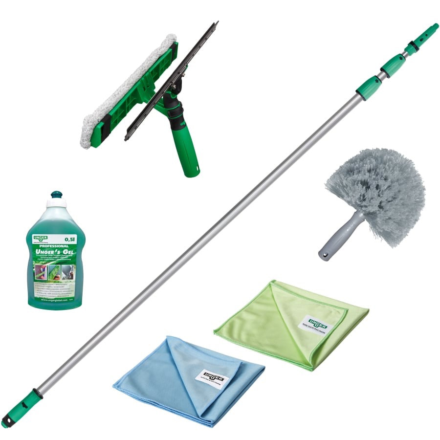 UNGER Wintergarten Reinigungsset, 6-teilig AK130