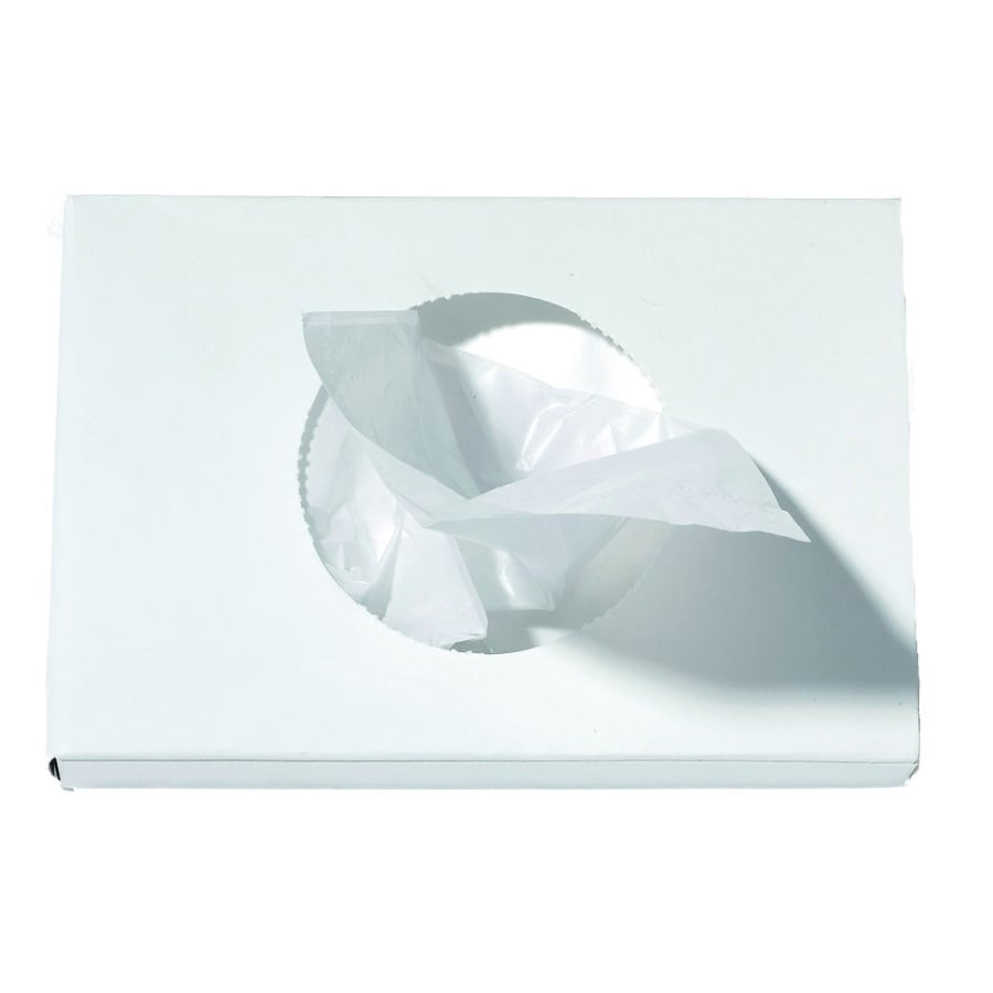 Hygienebeutel aus PE, weiß - 30 Beutel