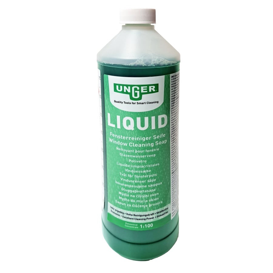 UNGER´S LIQUID Fensterreiniger Seife - 1000 ml