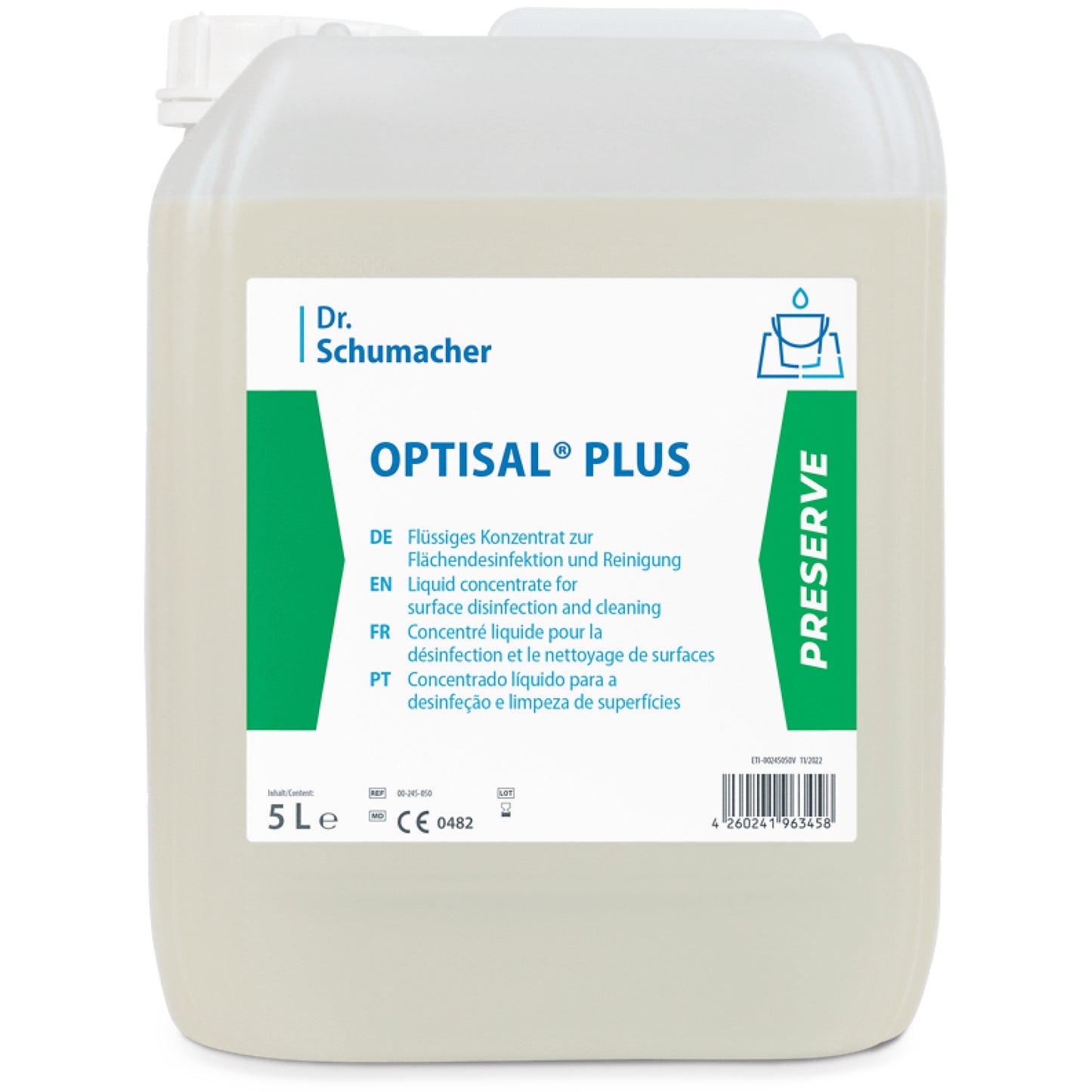 Dr. Schumacher OPTISAL® PLUS – Desinfektionsreiniger