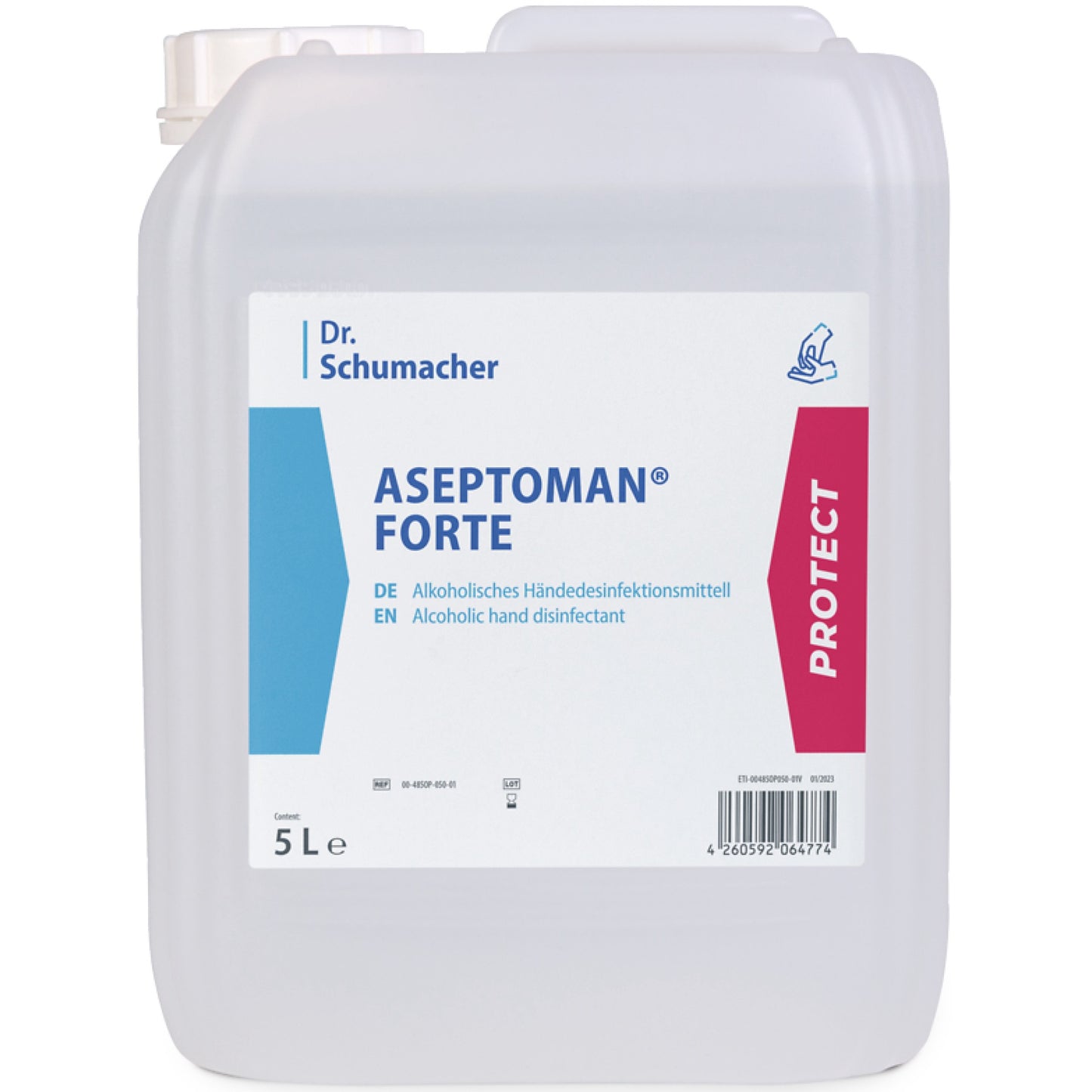 Dr. Schumacher ASEPTOMAN® FORTE – Haut- & Händedesinfektion