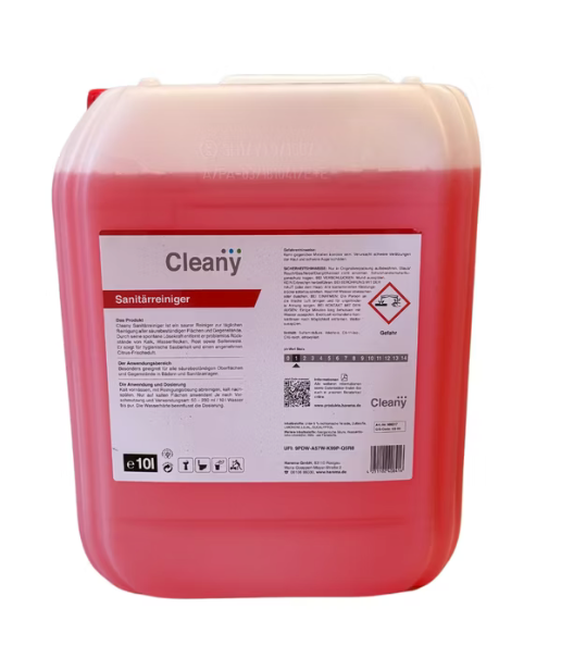 Cleany Saniträrreiniger 10l Kanister