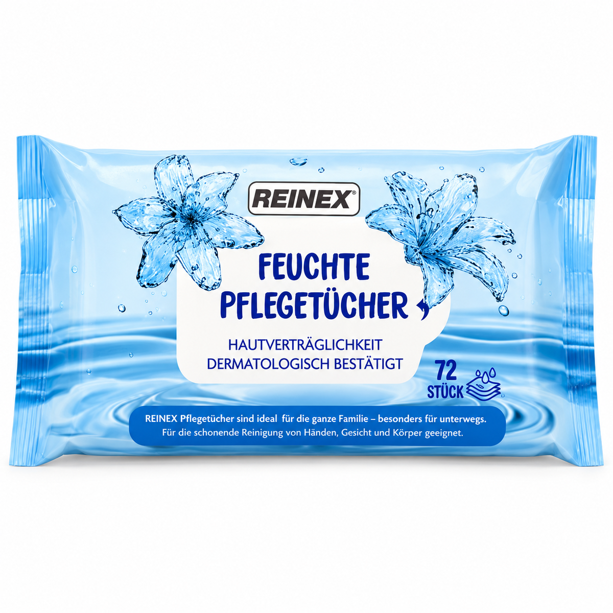 REGINA Extradi. feuchte Pflegetücher 72-er