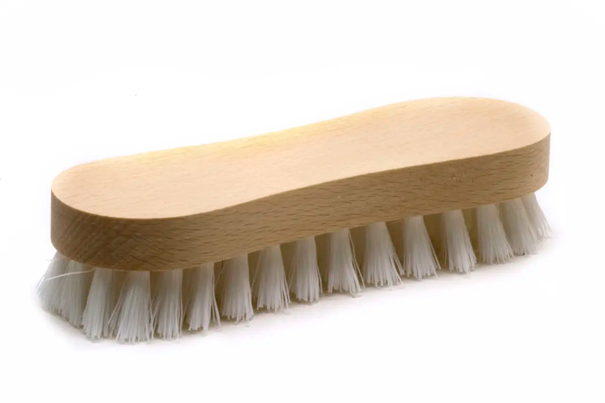 Scheuerbürste 8-Form mit Kunstborste in weiß