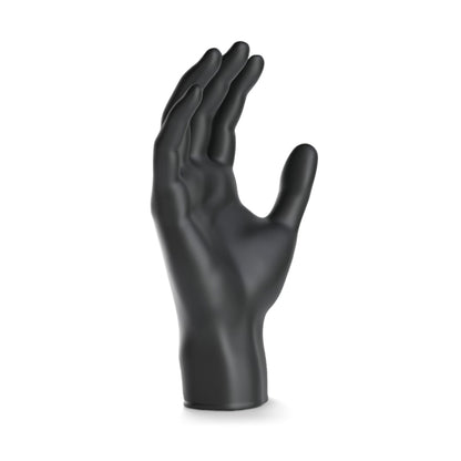 ARNOMED Latex Black Einmalhandschuhe, puderfrei, schwarz