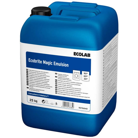 ECOLAB Ecobrite Magic Emulsion Waschmittel – 25 kg