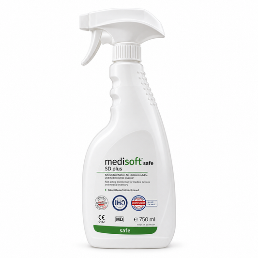 Medisoft Safe SD Plus 750ml, Schnelldesinfektion