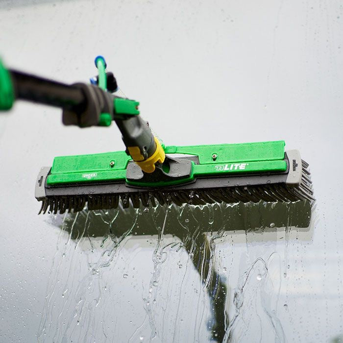 UNGER nLite Power Bürste, ungesplissene Borsten 28 cm NUK28