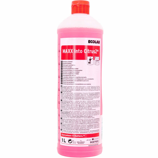 ECOLAB MAXX Into Citrus 2* Hochleistungs-Sanitärreinger