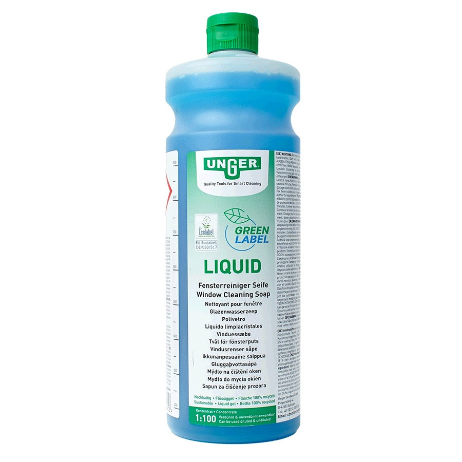 UNGER Green Label Liquid Fensterreinigungsseife GTL10