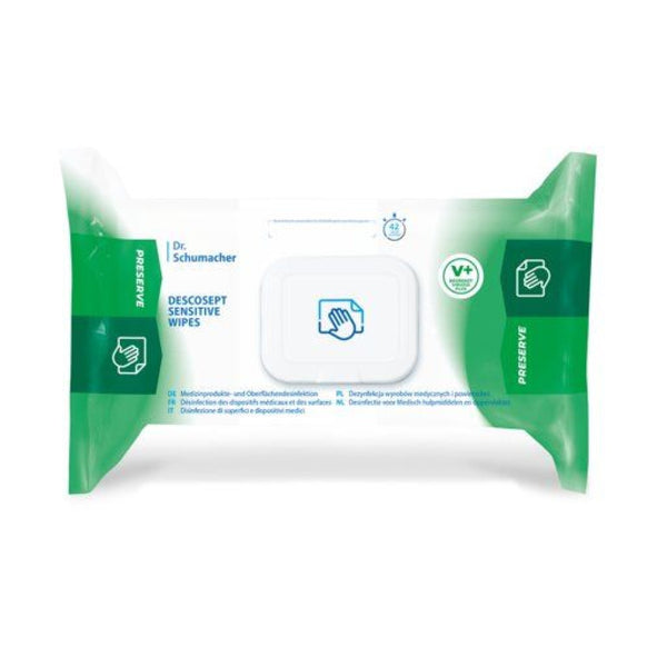 Dr. Schumacher Desinfektionstücher DESCOSEPT SENSITIVE WIPES