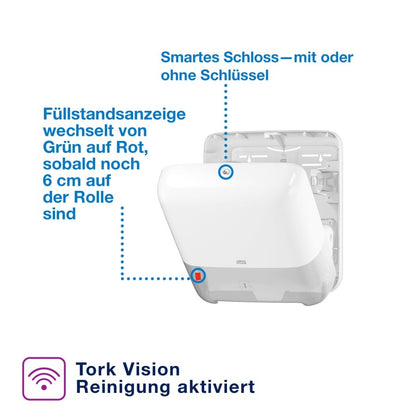 Tork Matic® Elevation Rollenhandtuchspender, H1