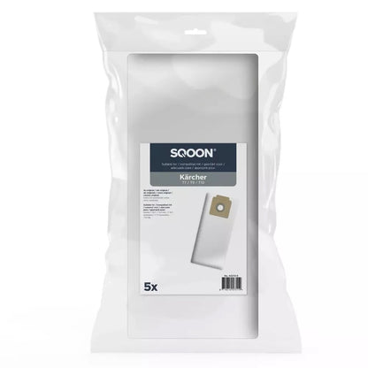 SQOON® Staubsaugerbeutel passend für Karcher T7 / T9 / T10 3-D