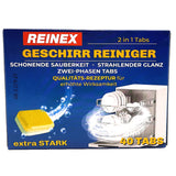 REINEX Geschirr Reiniger 2 in 1 Tabs 40 Stück