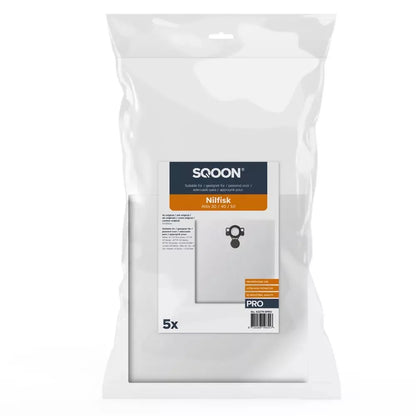 SQOON® Staubsaugerbeutel, passend für Nilfisk Attix 30/40/50 Serie PRO