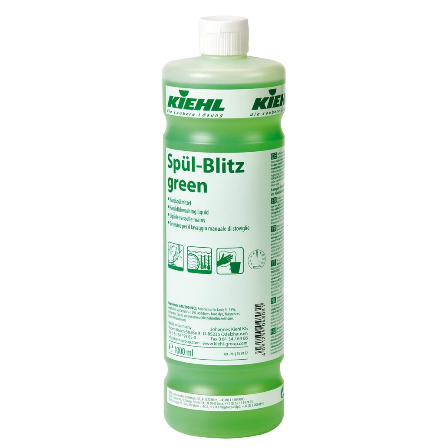 Kiehl Spül-Blitz green Handspülmittel 1000 ml