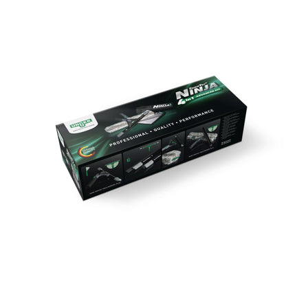 UNGER ErgoTec Ninja 4-in-1 Set Advanced , Glasreinigung AKN12