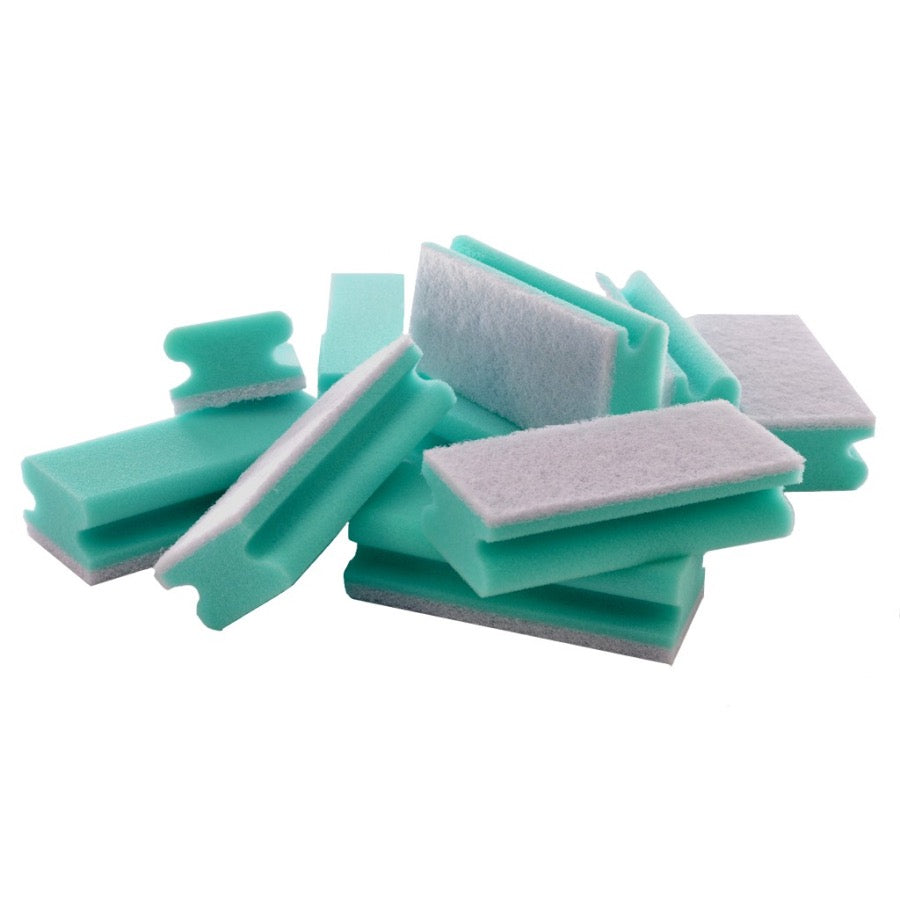 Floorstar Scheuerschwamm PADDY mit Griff, kratzfrei, 10st.