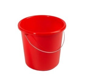 Haushaltseimer 10 Liter, Rot