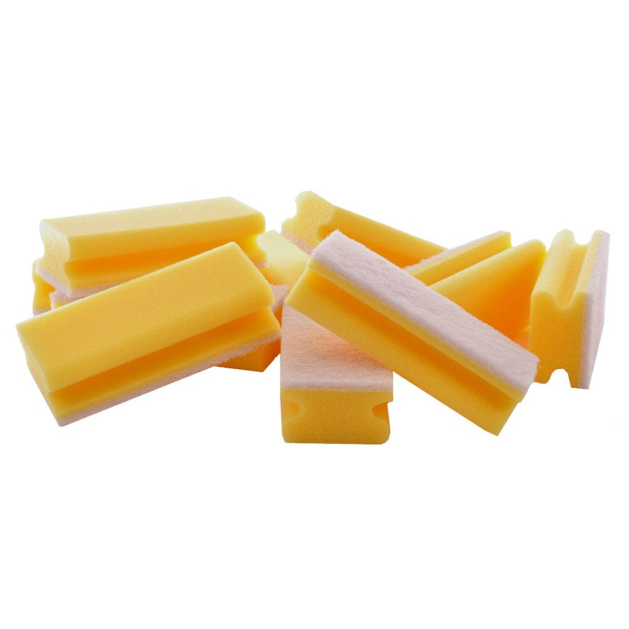 Floorstar Scheuerschwamm PADDY mit Griff, kratzfrei, 10st.