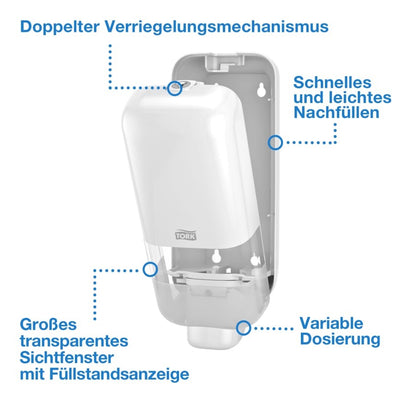 Tork Seifen- und Desinfektionsmittelspender Elevation, S4