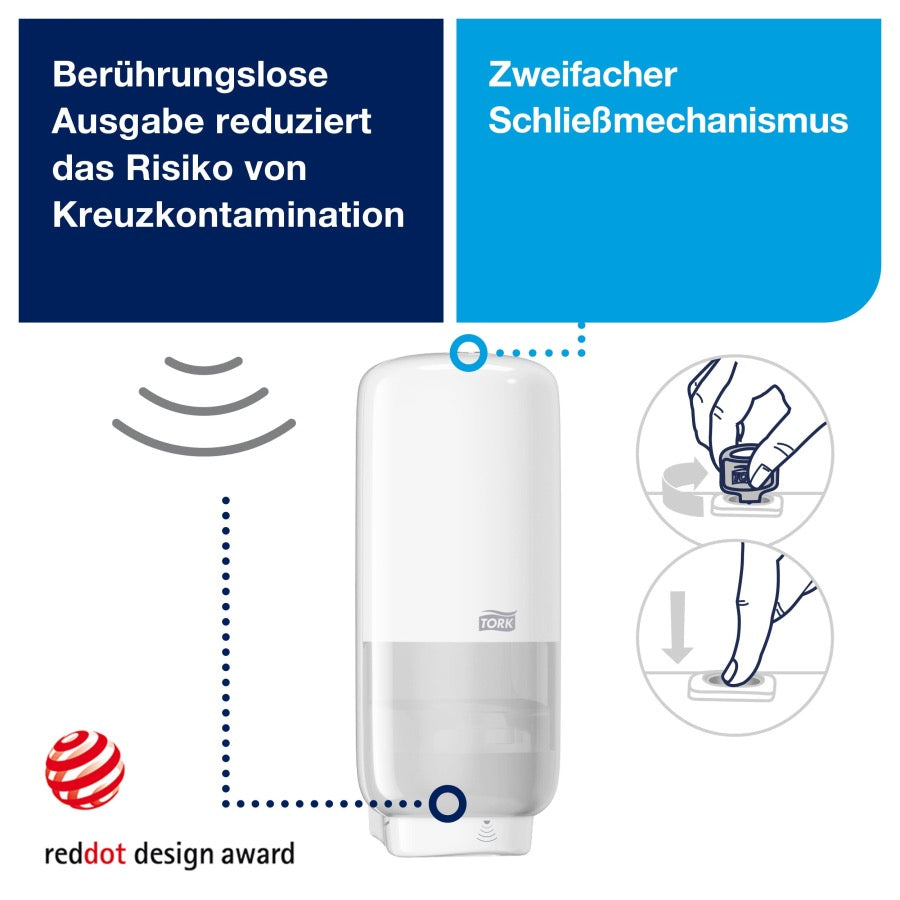 Tork Seifenspender Sensor Schaum Elevation, S4 kompatibel