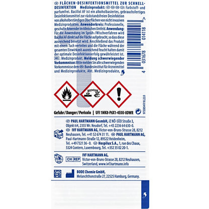 Bacillol® AF Flächendesinfektion, gebrauchsfertig - 500 ml