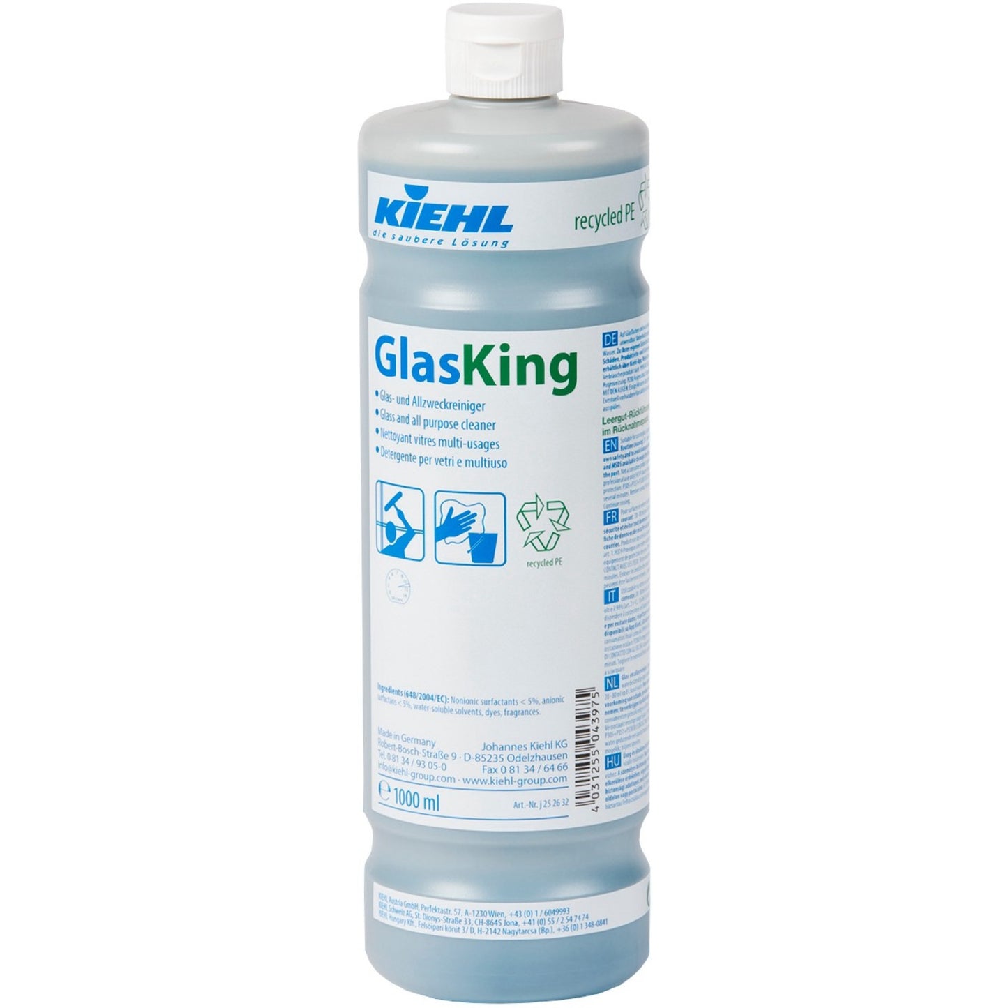 Kiehl GlasKing Fenster-, Glas- und Allzweckreiniger 1000 ml