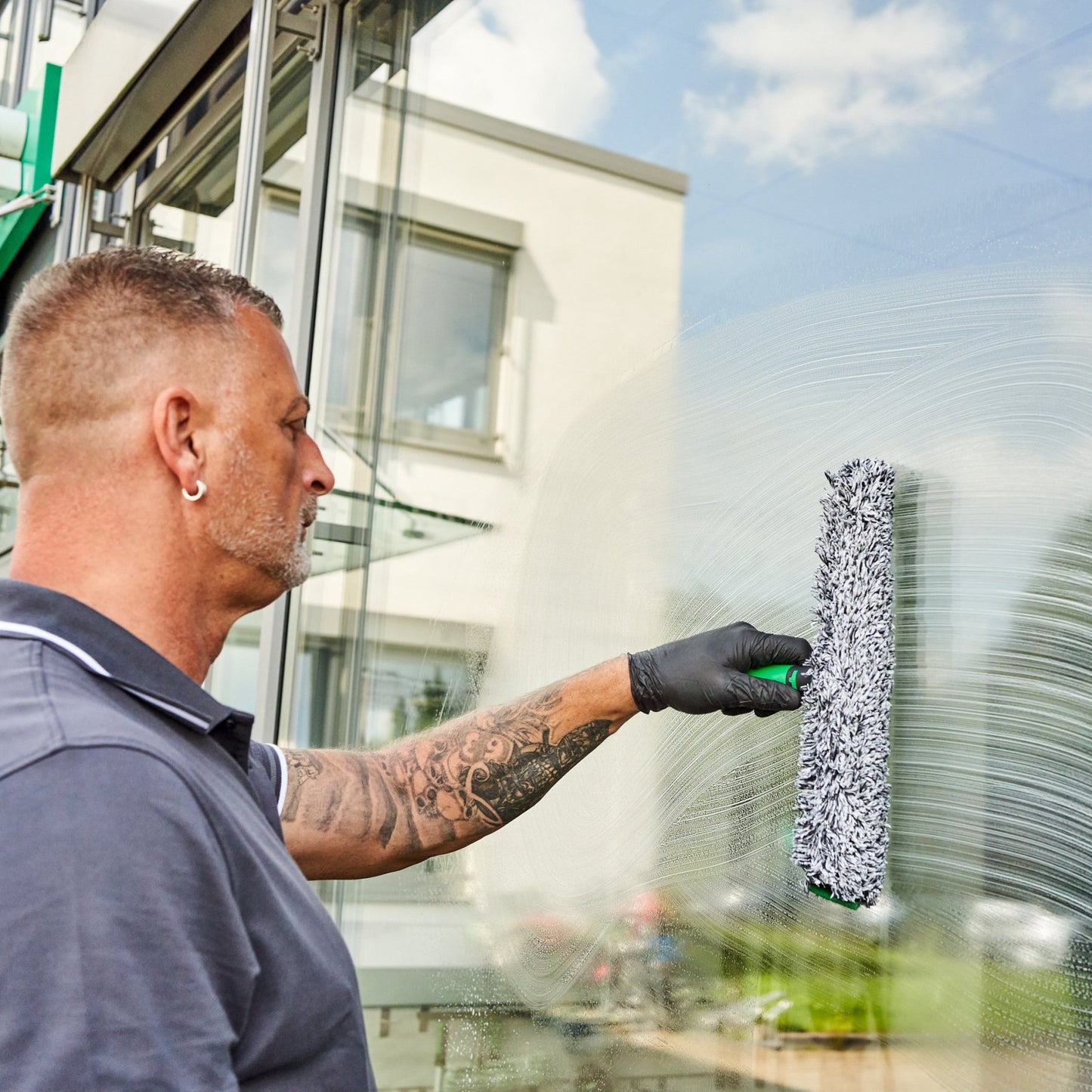 UNGER ErgoTec 3-in-1 Advanced Set - Glasreinigung AK013