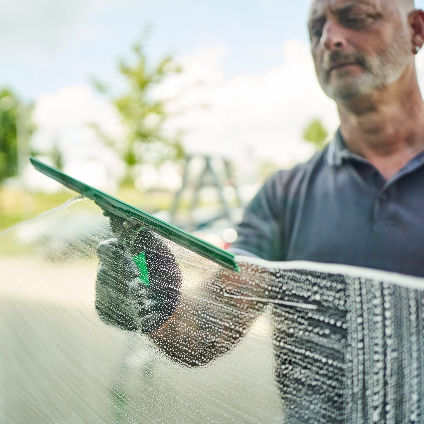 UNGER ErgoTec 2-in-1 Starter Set - Glasreinigung AK011A