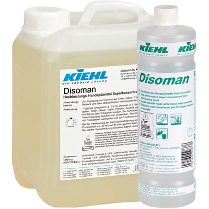 Kiehl Disoman Hochleistungs-Handspülmittel Superkonzentrat 1000 ml