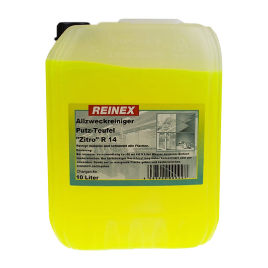 Reinex R14 Allzweckreiniger Putz-Teufel, Zitro – 10 Liter
