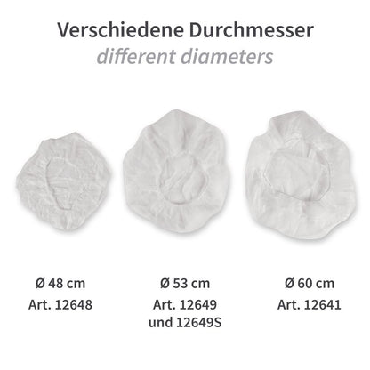 Hygonorm® Baretthauben Bettina Light PP - Küchenhaube, Haarnetz 100st.