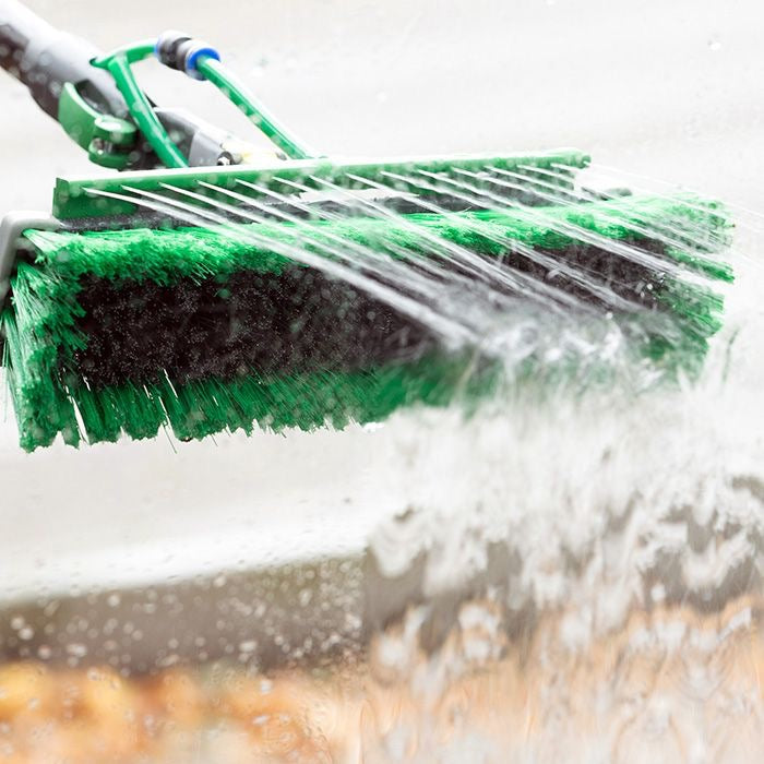 UNGER nLite Power Bürste, gesplissene Borsten 28cm