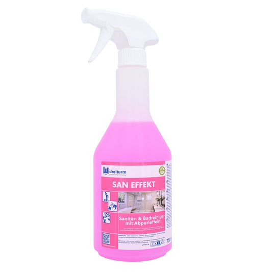 Dreiturm San-Effekt Sanitär-& Badreiniger mit Abperleffekt 750ml