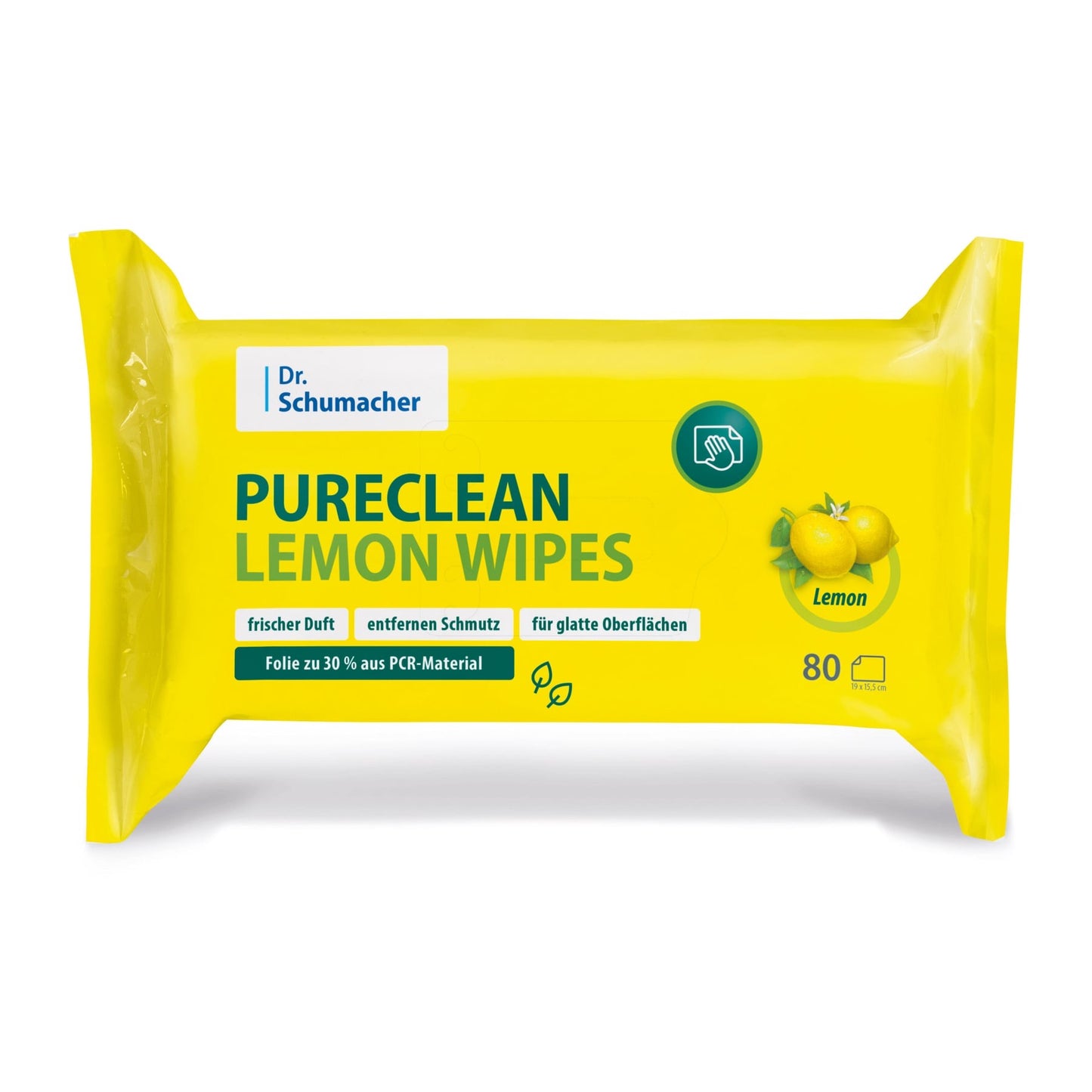 Dr. Schumacher PURECLEAN LEMON WIPES Allzweckreinigungstücher