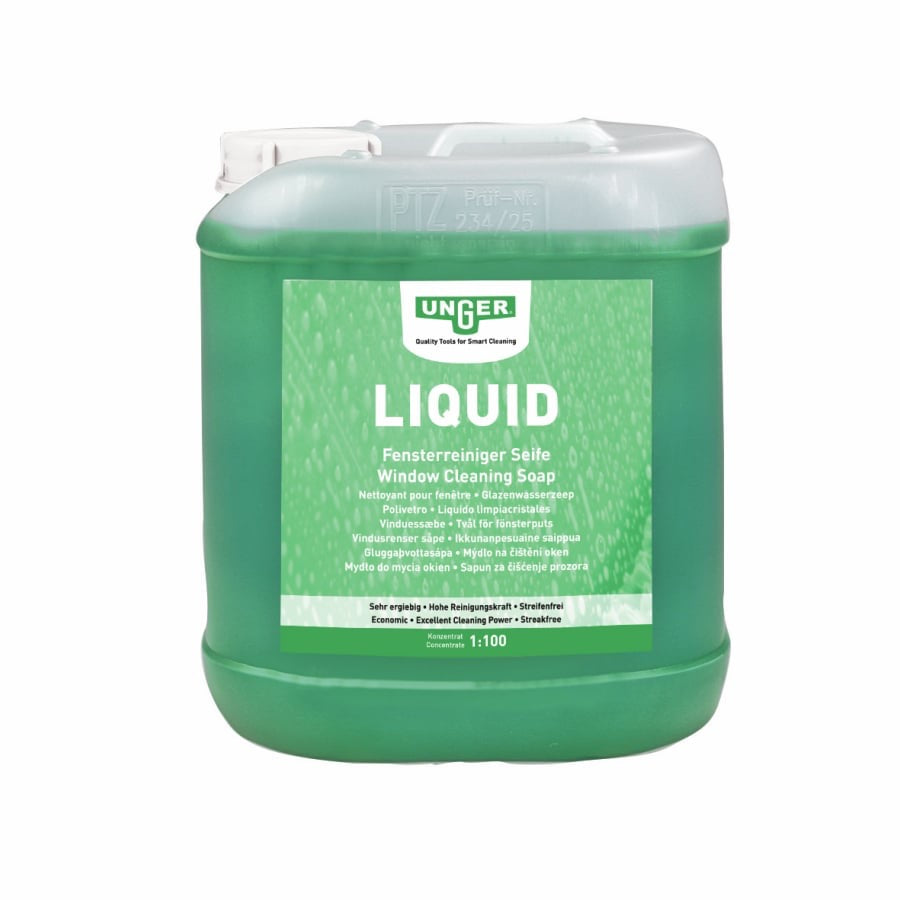 UNGER´s Liquid Fensterreiniger Seife - 5l Kanister