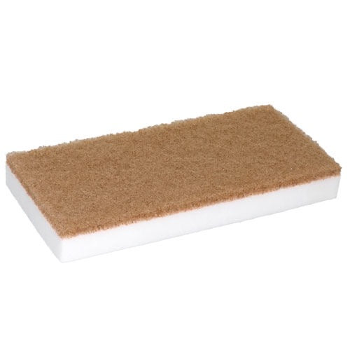 Melamine-Handpad Premium weiß/beige, Größe: 115 x 250 mm