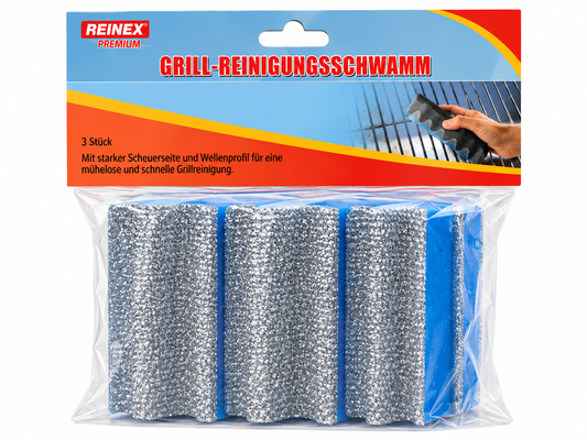 Grillreinigungsschwamm 2er Set 9x14.5x3.5cm