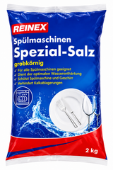 REINEX Spezial-Salz für alle Spülmaschinen 2 Kg 2-4 granular, Beutel