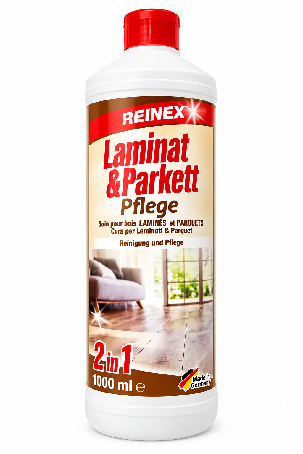 REINEX Laminat & Parkett Pflege 1000 ml