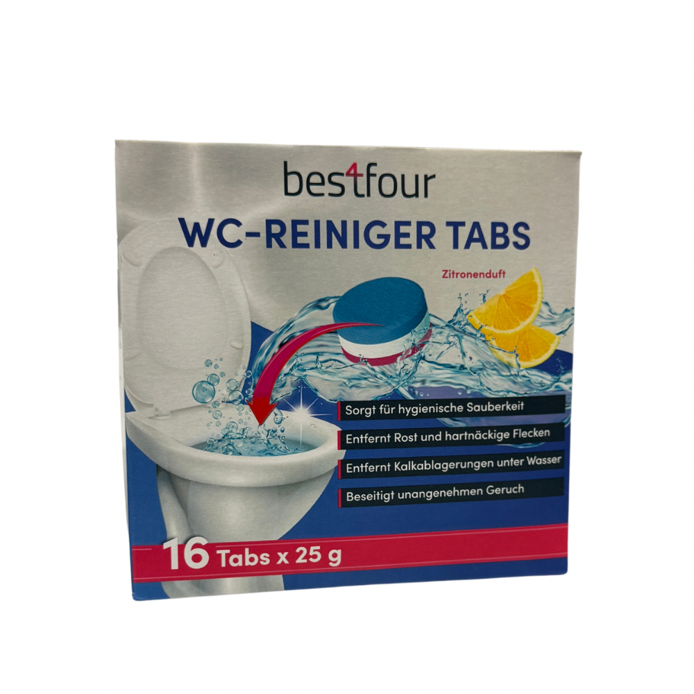 Bestfour WC-Reiniger Tabs 16 x 25 g
