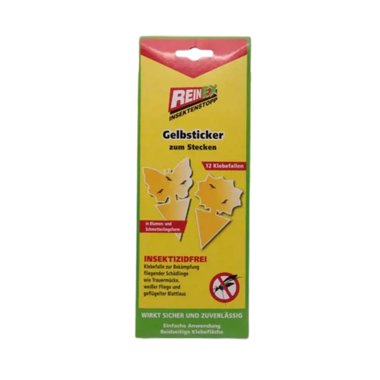 REINEX INSEKTENSTOPP Gelb-Sticker